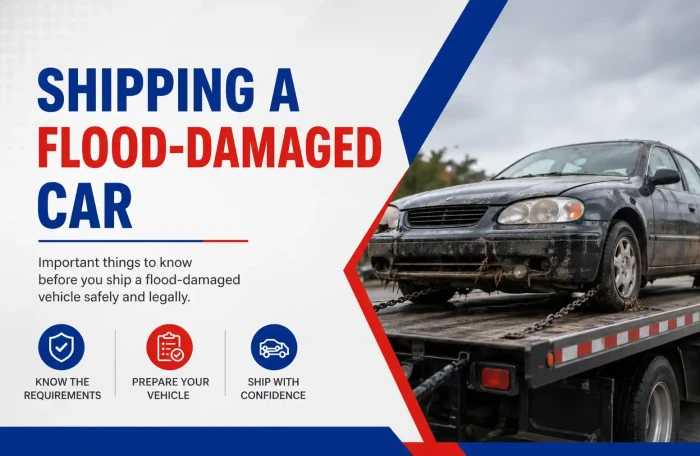 Shipping a Flood-Damaged Car
